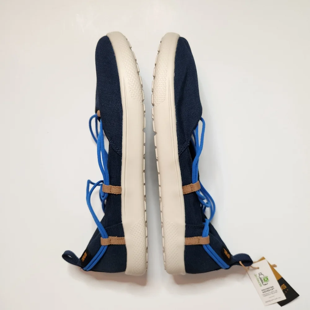 NWT Teva Black Iris & French Blue Voya Infinity Mary Jane Flats Womens Size 11 - Picture 7 of 8